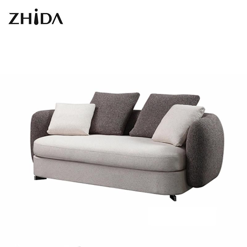 Living Room Furniture Modern Design Fabric Sectional L Shape Sofa