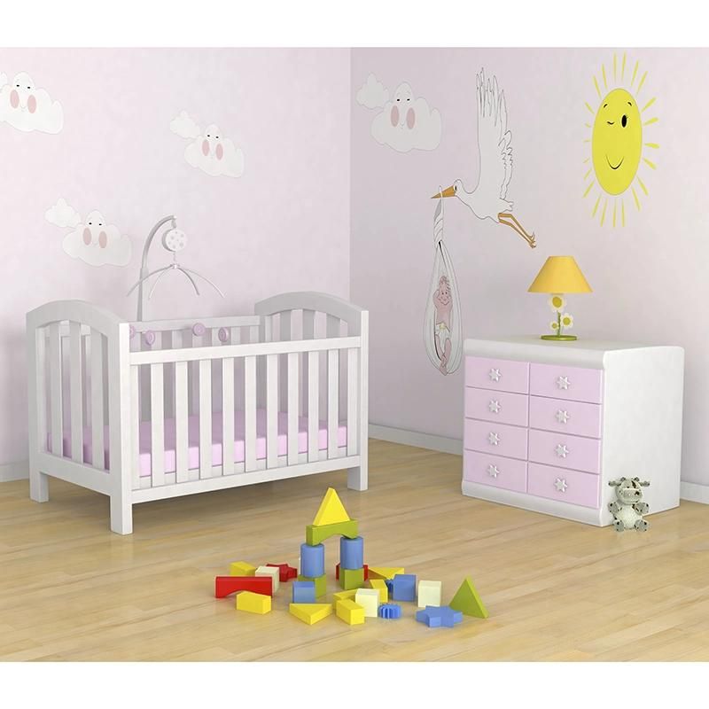 Hot Sale Modern Design Newborn Baby Furniture Baby Cot Bed