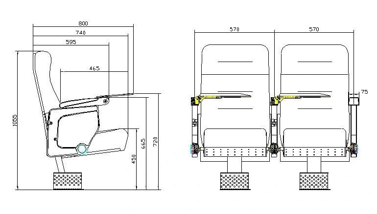 Public Stadium Classroom Media Room Lecture Hall Church Theater Auditorium Seating