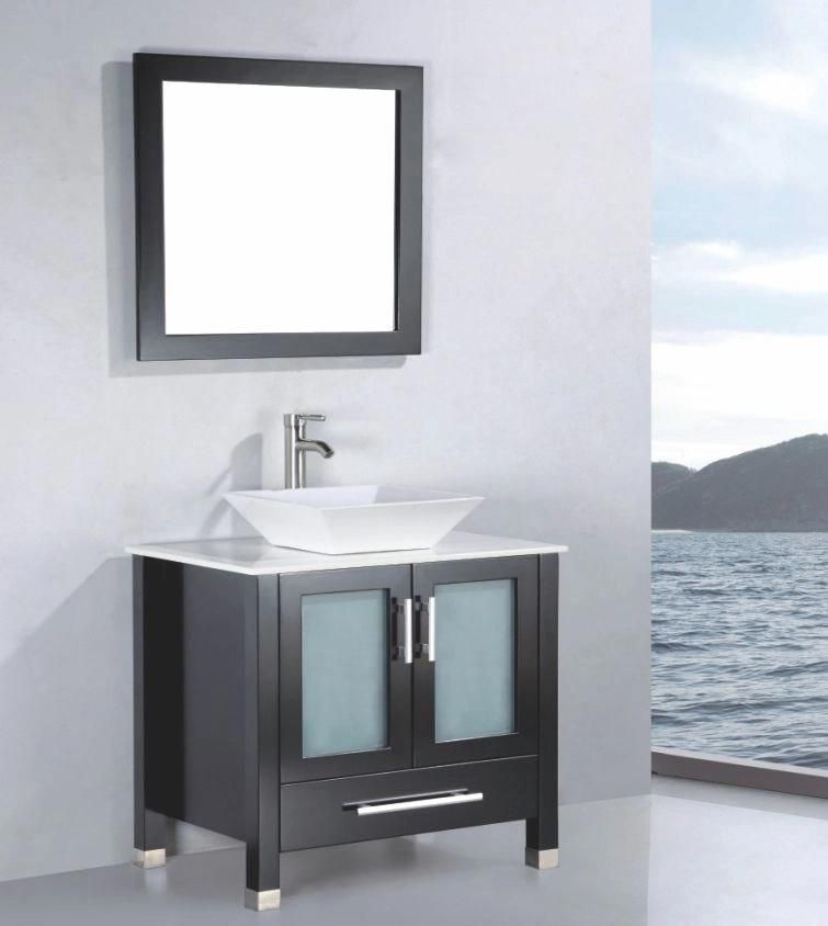 Continuous System Bathroom with Mirror Modern Furniture Simple Bathroom Vanity