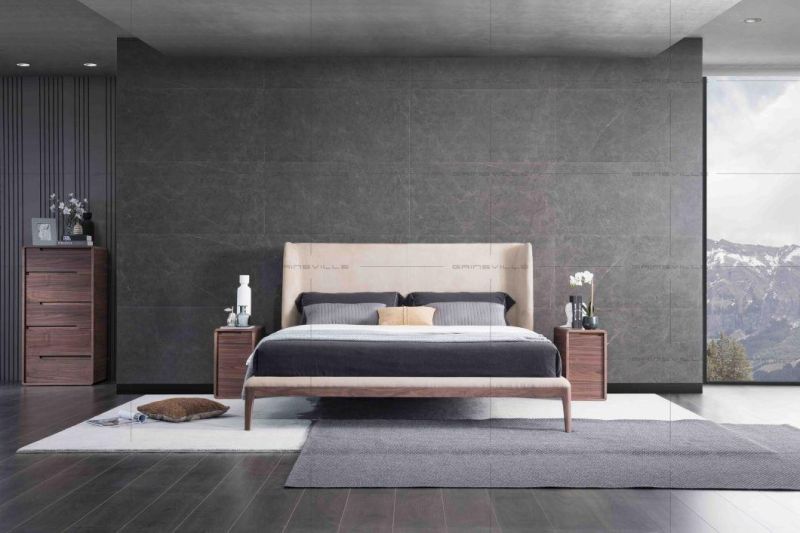 Hot Sale Bed Sofa Bed King Double Bed Modern Upholstery Bed Bedroom Furniture in fashion Design