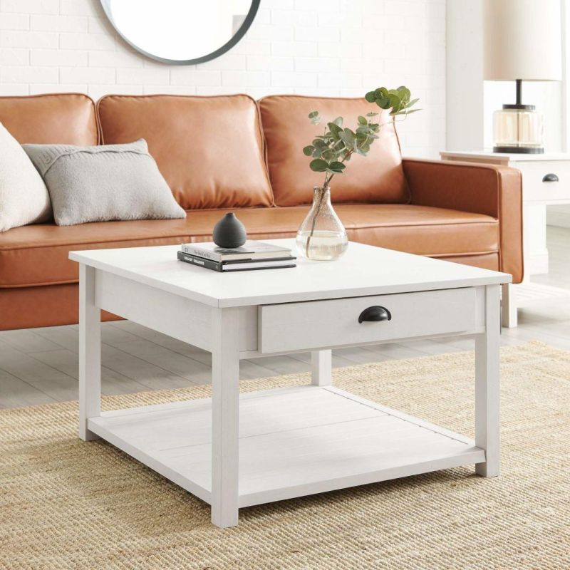 Modern Rustic Square Coffee Table