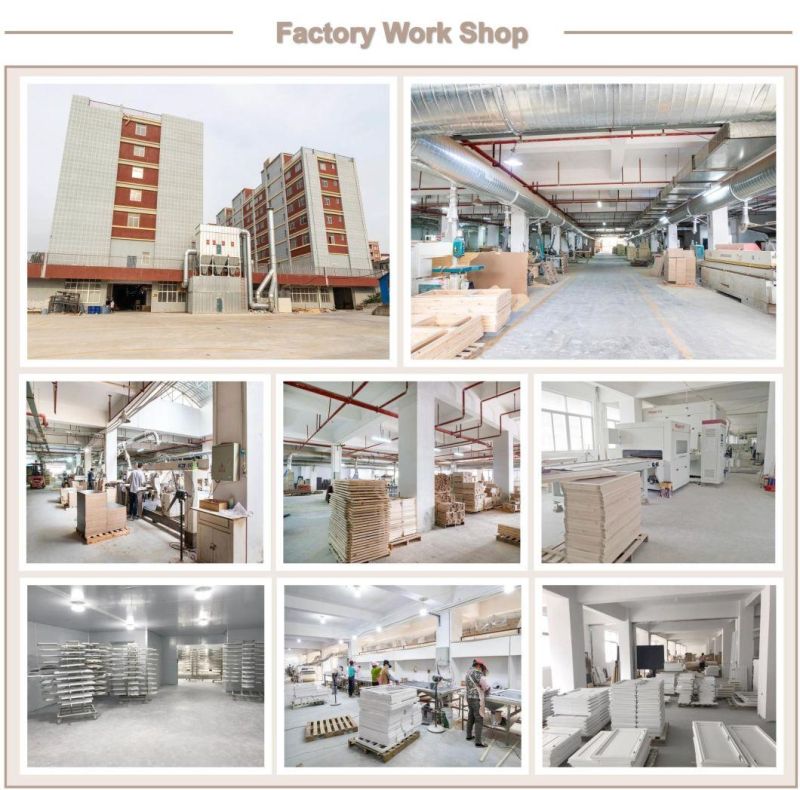 Factory Customized for Wholesale New Modular Wooden Kitchen Furniture Cabinets