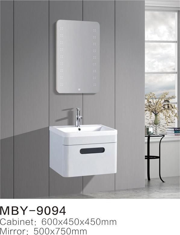 PVC Bathroom Cabinet with LED Mirror