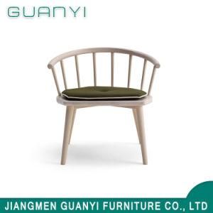 2018 Wooden Frame with Fabric Seat Armchair House Hotel Furniture