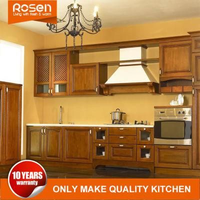 Modular Modern Kitchen Cabinet Solid Wood White Shaker Factory Directly