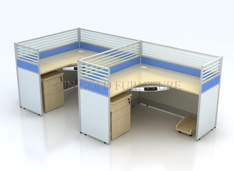 Good Quality U Shape Office Worstation Multifunctional Office Desk Sz-Wsj007