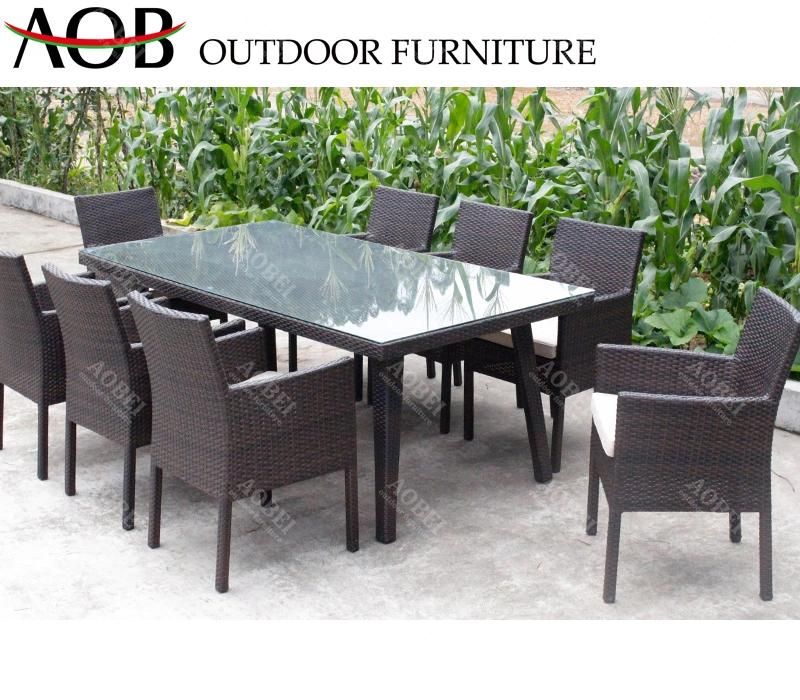 Modern Garden Restaurant Cafe Hotel Resort Villa Outdoor Patio Home Rattan Dining Chair Set Furniture