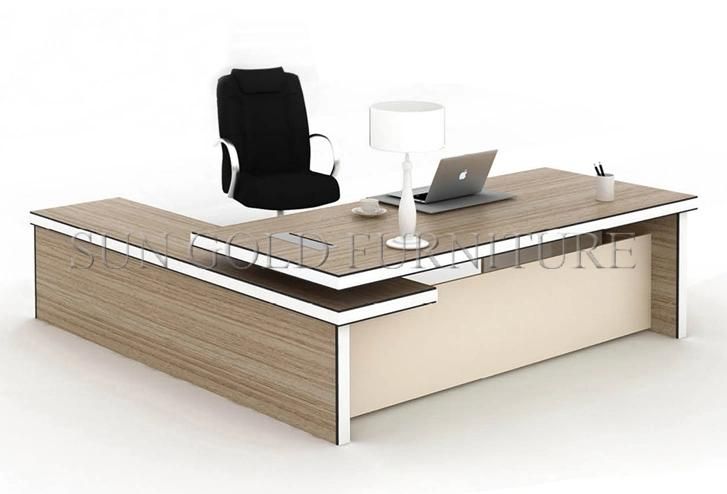 High End Luxury L Shape Modern CEO Office Desk (SZ-OD719)