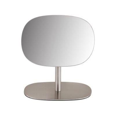 Modern Oval Desktop 1X3X Stainless Steel Home Decoration Makeup Mirror