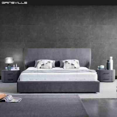 Chinese Furniture Leather Bed Wall Bed Double Bed King Bed Gc1827