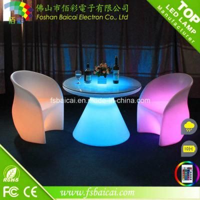 LED Illuminated Bar Table Bar Chair