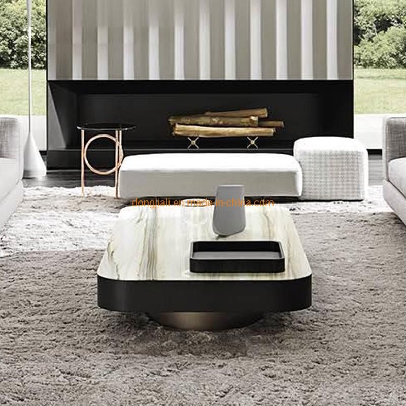 Luxuy Round Coffee Table Living Room Furniture