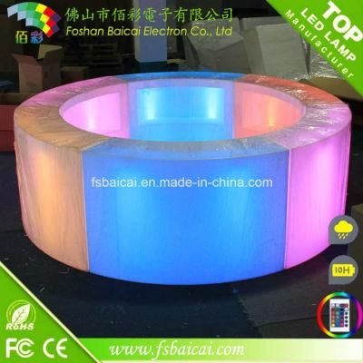 LED Bar Table Illuminated LED Bar Counter Design