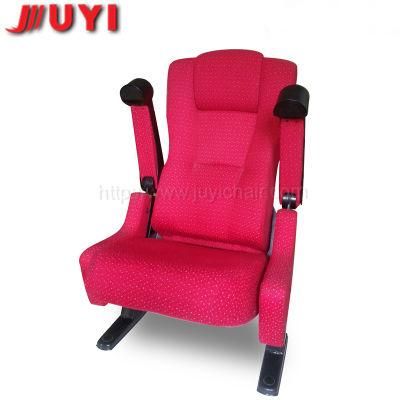 Jy-614 Folding Cover Fabric Church Interlocking Stacking Theater Chair