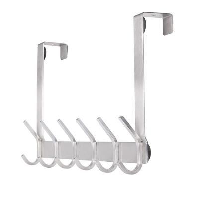 Modern Stainless Steel Hanging Clothes Metal Door Hook Rack