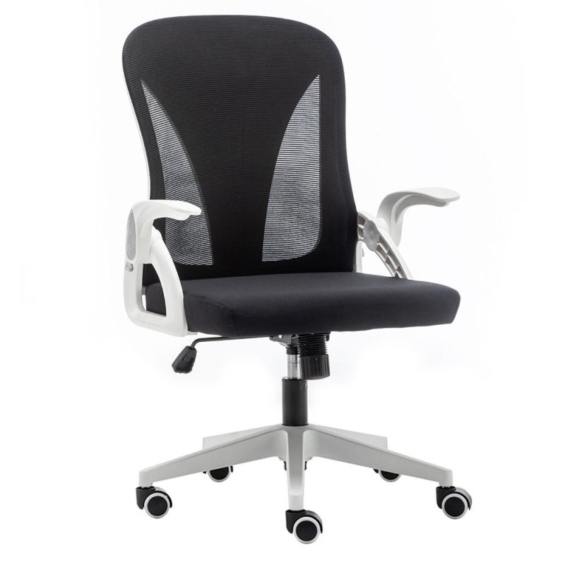 2022 New Modern Home Furniture Executive Shampoo Chairs Computer Parts Game Plastic Gaming Folding Barber Office Chair with Foldable Armrest