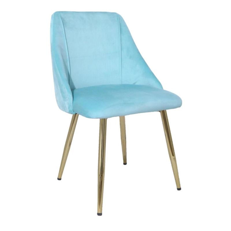 Nordic Velvet Dining Chair Set Modern Luxury Dining Room Restaurant Furniture Dining Chair for Dining Room Restaurant