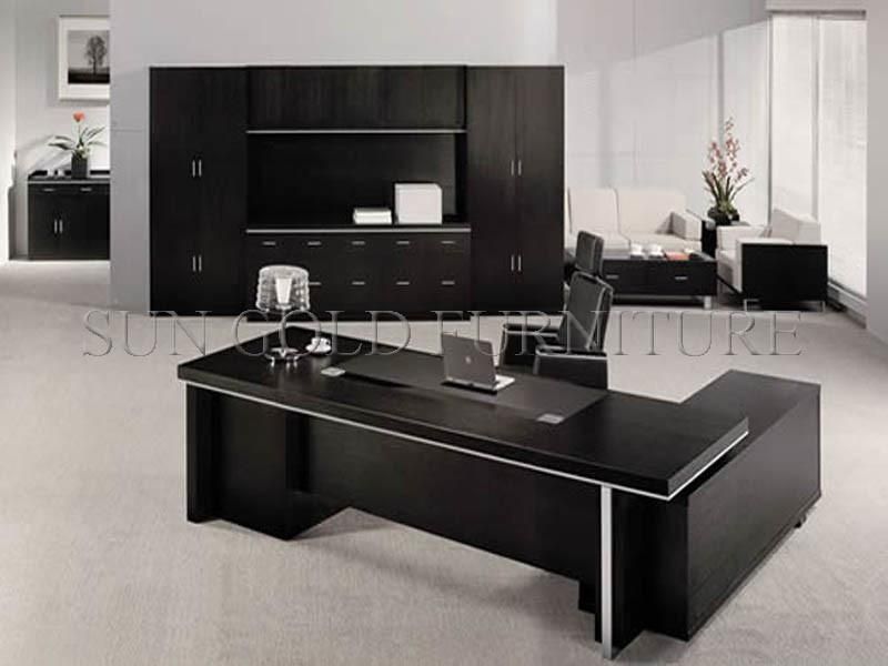 (SZ-ODR638) Modern European Melamine Executive Desk MDF Wooden Office Desk