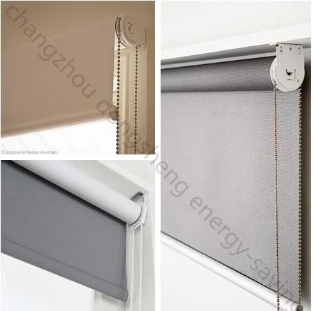 Sunshade Blackout Fabric Roller Blind with Ball Chain Driver