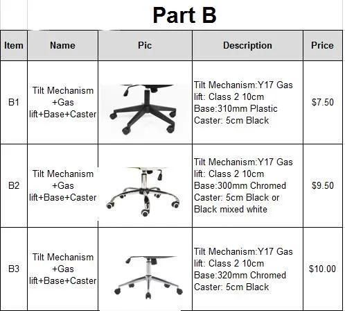 Wholesale High Quality Luxury Ergonomic Aniline PU Leather Modern Computer Office Executive Chairs