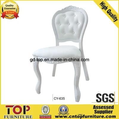 White Aluminum Events Wedding Chair