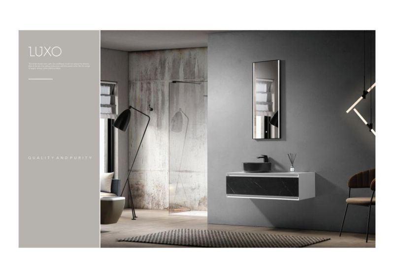 Wholesale Wall-Mounted MDF Bathroom Furniture with Factory Price
