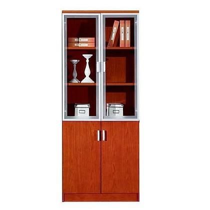 Hot Sell Modern Glass Door Bookshelf, Office Furniture File Cabinet (SZ-FC007)