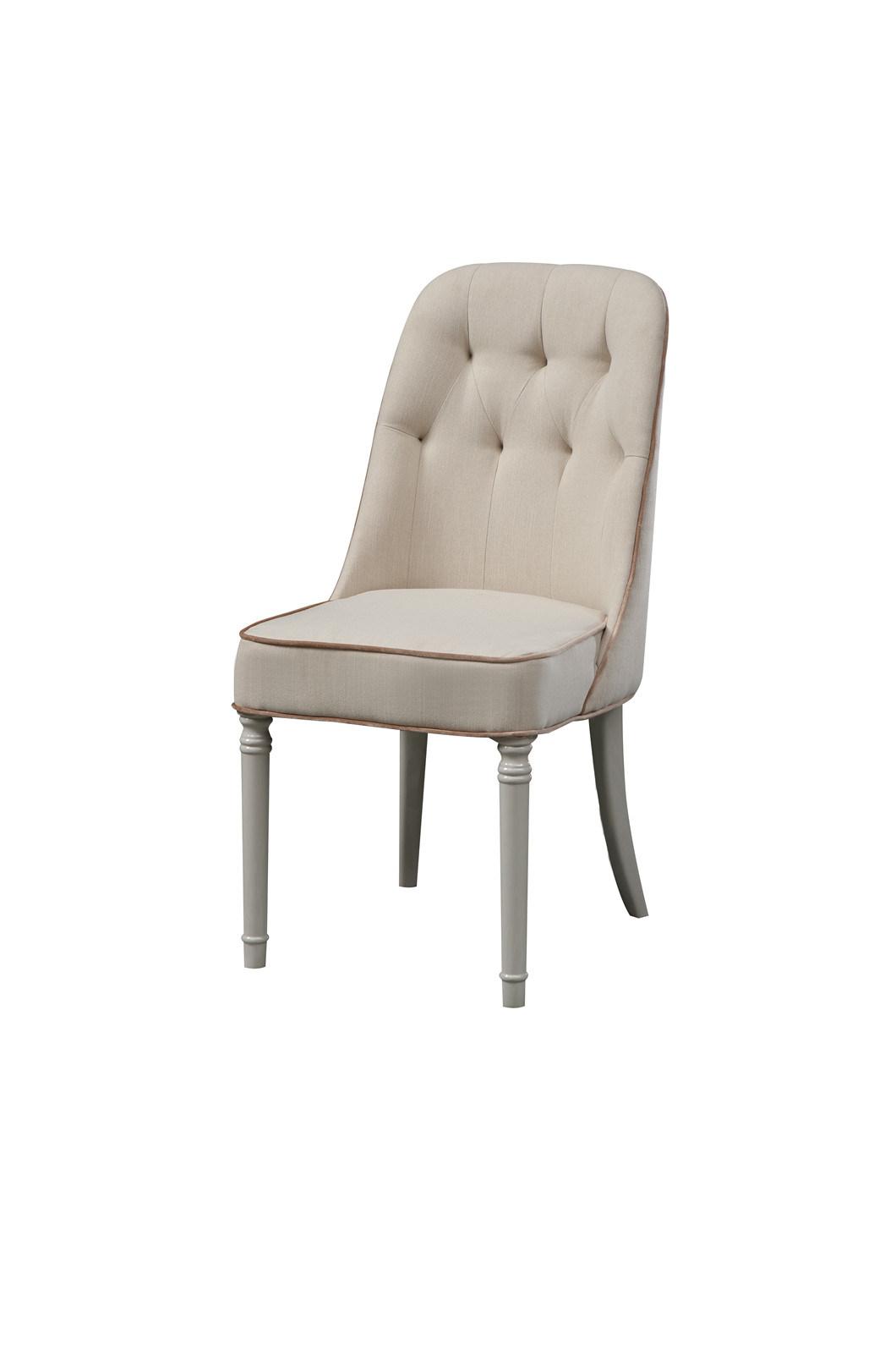 Foshan Supplier Home Furniture Modern Design Solid Wood Fabric Chair