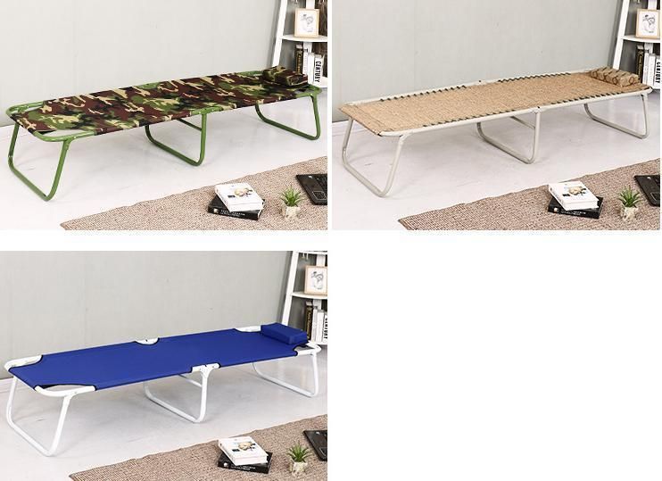 Modern Stable Office Break Metal Hospital Folding Bed