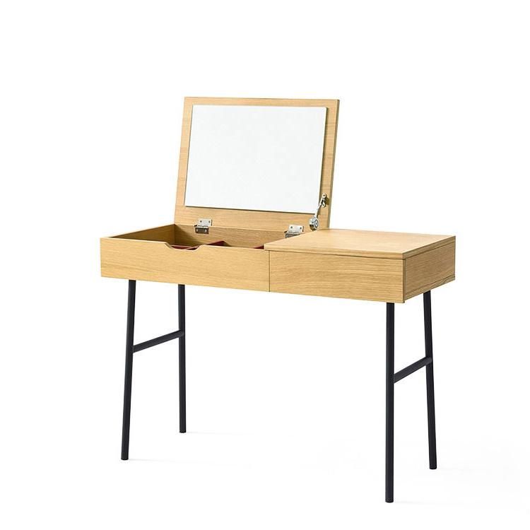 Simple Modern Furniture Dressing Table with Mirror and Customized