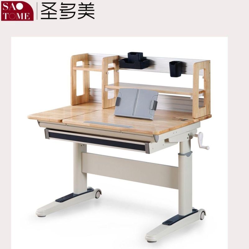 Home Desk School Desk Kids Room Rubber Wood Kids Desk