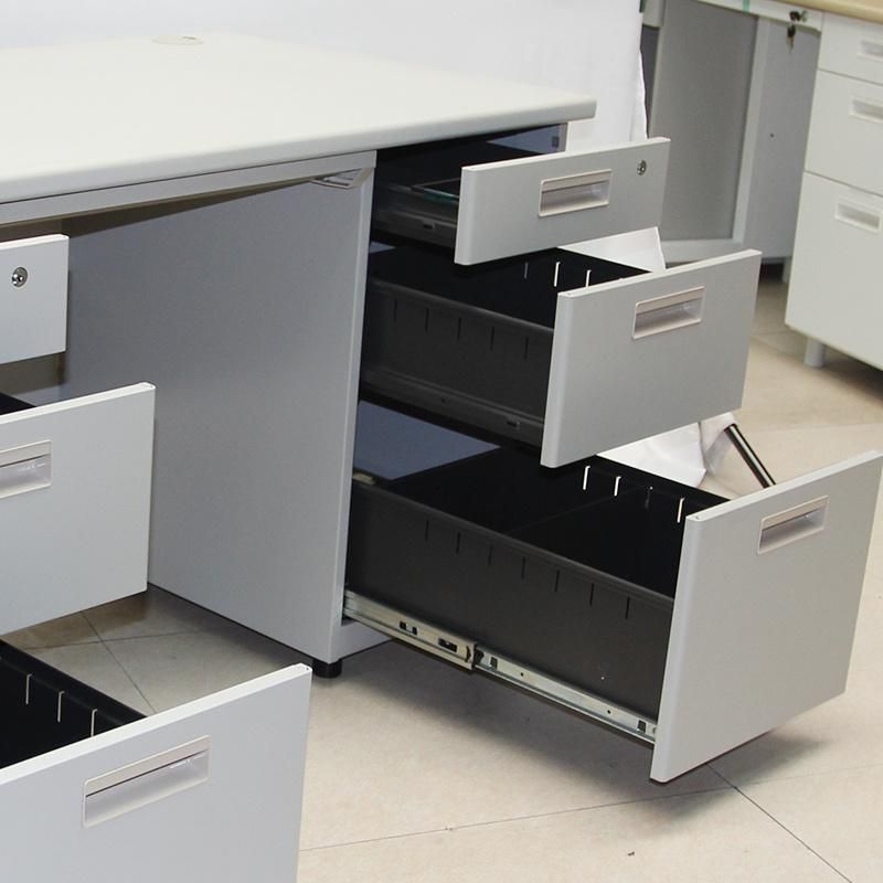 Medium Duty Office Table with 6 Drawers