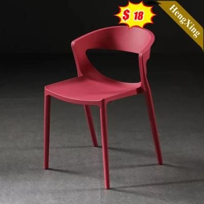 New Style Commercial Schoool Furniture Study Training Dining Leisure Lounge PP Plastic Chair