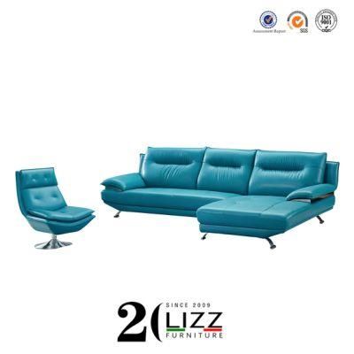 Modern Leisure Home Genuine Leather Sofa Set Furniture