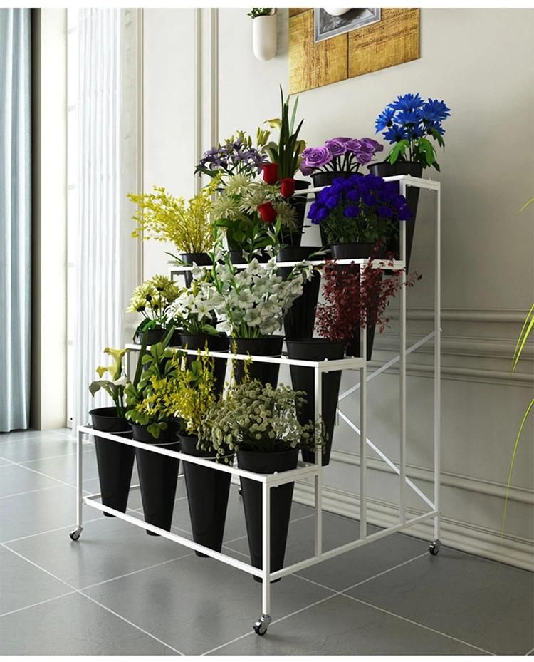 Modern Design Metal Flower Plant Pot Stand Display Rack