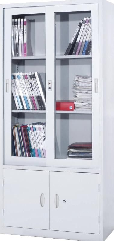 Modern Steel Sliding Door Filing Cabinet (SZ-FC030)