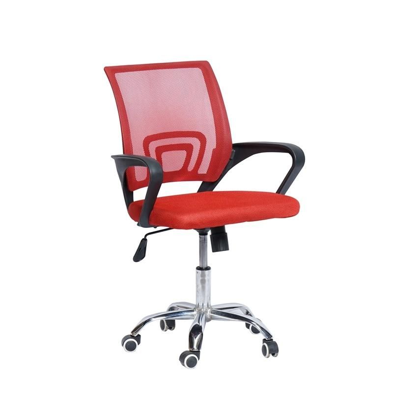 Hot Sale Cheap 360 Degree Swivel Red Adjustable Ergonomic Mesh Office Chair