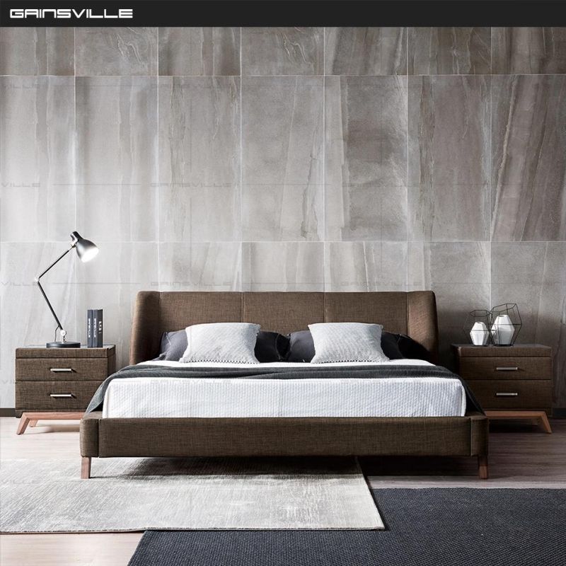 Wooden Bed King Size Wall Bed Wholesale Modern Upholstered Bed Furniture