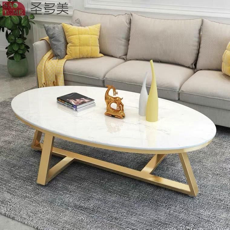 Hot Selling Home Living Room Furniture Coffee Table with Metal Legs