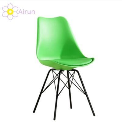 Nordic Home Restaurant Modern Minimalist Backrest Stool Iron Makeup Desk Leisure Light Luxury Dining Chair