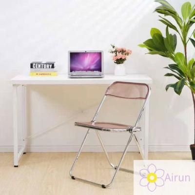 Metal Frame Folding Chair Backrest Metal Chair Restaurant Chair