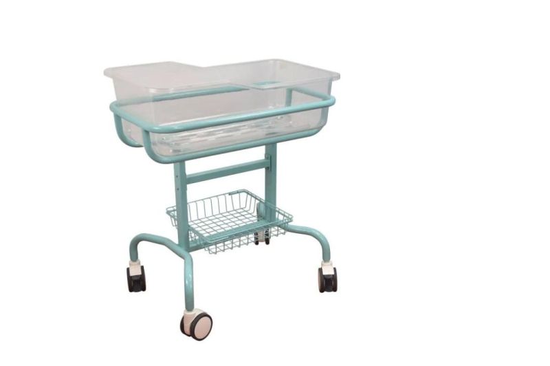 Fixed Type Medical Infant Hospital Baby Bed