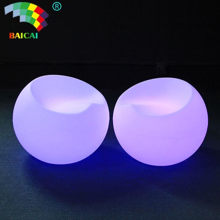 LED Illuminated Chair / Lounge Chair / LED Apple Chair