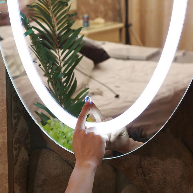 Wholesale Smart Household Illuminated LED Bathroom Mirror with and Demister Pad