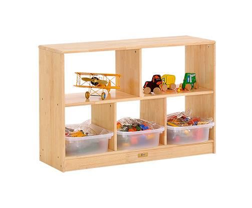 Preschool Display Wooden Kids Rack