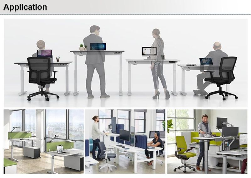 Single Motor Stand up Electric Height Adjustable Sit Standing Office Desk