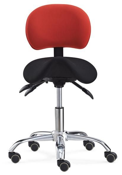 Medical Lab Dental Salon SPA Massage Rolling Saddle Stool