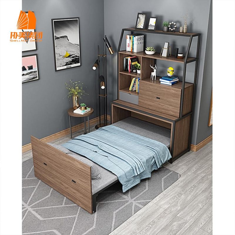 Integrated Filing Cabinet and Folding Bed. Integrated Office Furniture