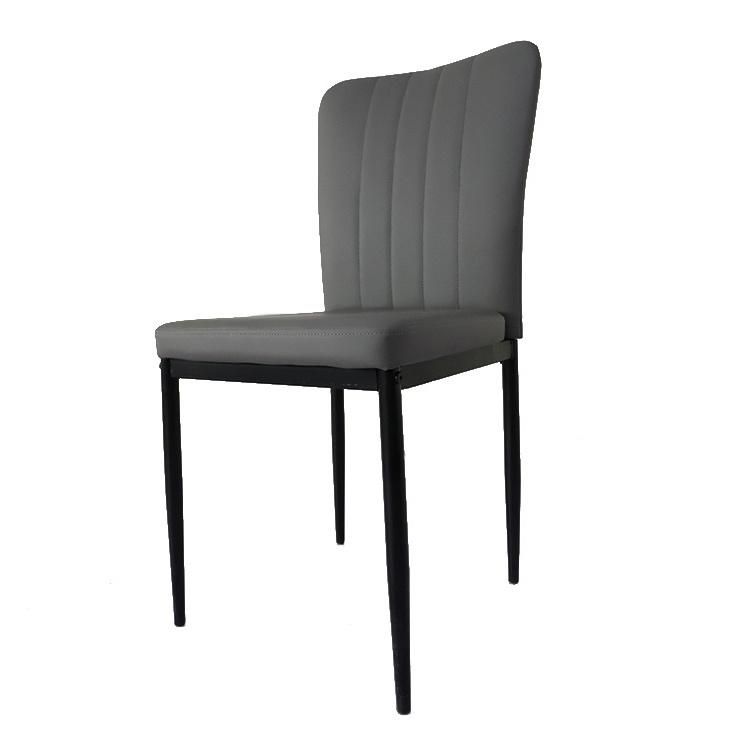 Free Sample Modern Luxury Dining Metal Legs French Designer Cafe Chairs